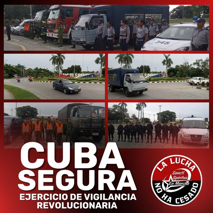 <a href="/AdrianaRojasQba/">Adriana</a> <a href="/EVilluendasC/">Enrique Villuendas</a> <a href="/AlmaguerPerdomo/">Emilio Almaguer Perdomo</a> <a href="/aCubaenCat_JM/">Asociación de Cubanos en Cataluña José Martí</a> <a href="/Ana_Hurtado86/">Ana Hurtado</a> <a href="/ShadowsOfGreys/">Greys Gómez</a> <a href="/Giro5O/">Giraldo Martín Lazo</a> <a href="/MryRodrguez4/">M@ry D'Cuba🇨🇺🇸🇩</a> <a href="/YaquedeCuba/">Yaquelin</a> <a href="/Reylope13/">Rey Lopez</a> #CubaEstáFirme en #SanctiSpíritusEnMarcha