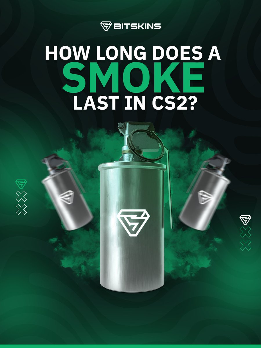 How long does a smoke last in CS2? 🧐