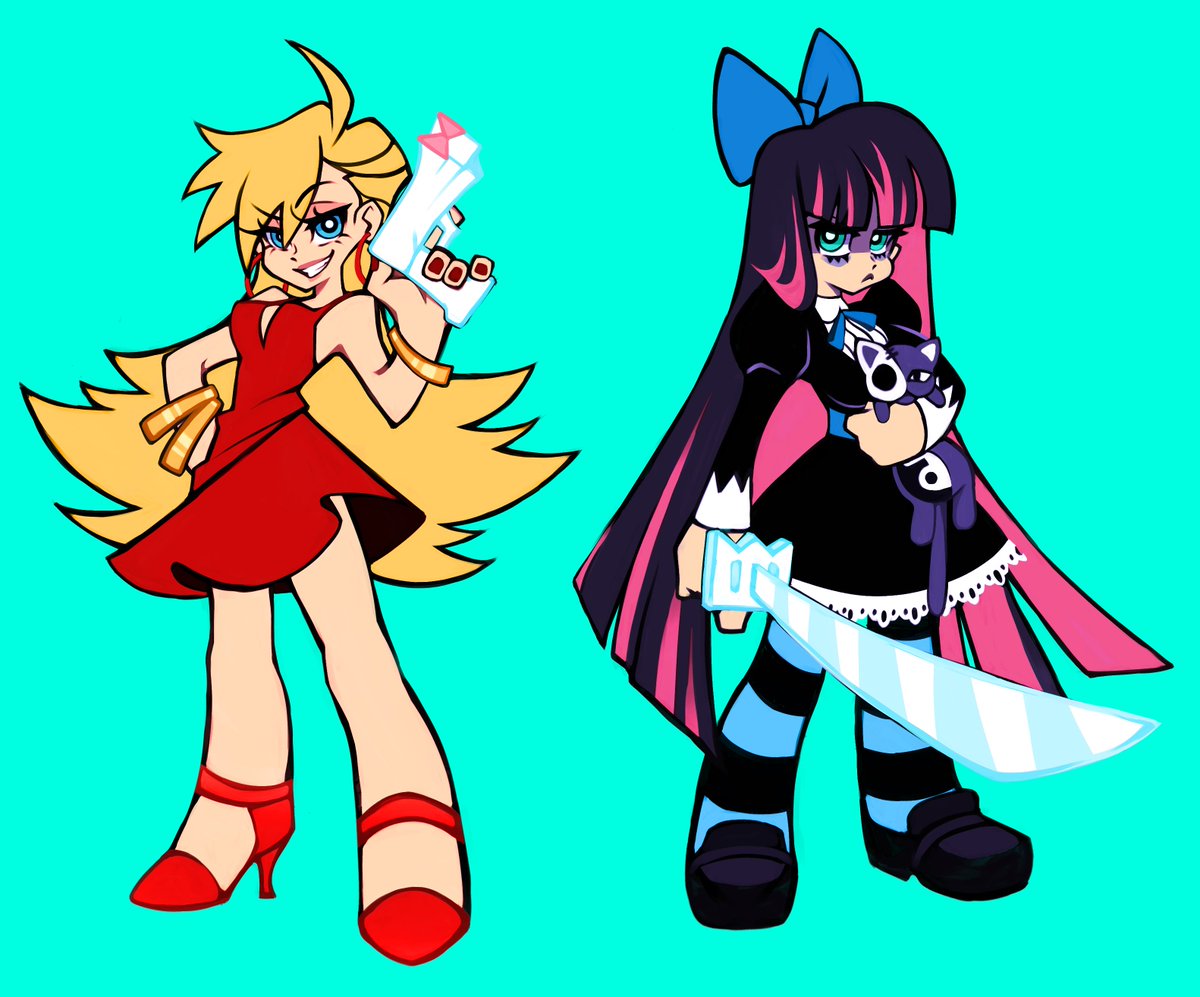 PANTY AND STOCKING 

THE GIRLS ARE BACK DOOODS