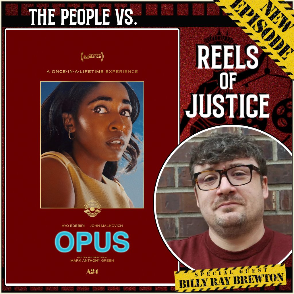 ReelsOfJustice's tweet image. We're all drinking the Kool-Aid this week when Billy Ray Brewton (“Coroner to the Stars”) aggressively deprograms the 2025 horror film “Opus.”
buzzsprout.com/1154249/174820…
#podcast #podcasts #podcasting #movie #movies #film #films #filmtwitter #PodNation #PodernFamily #MovieReview