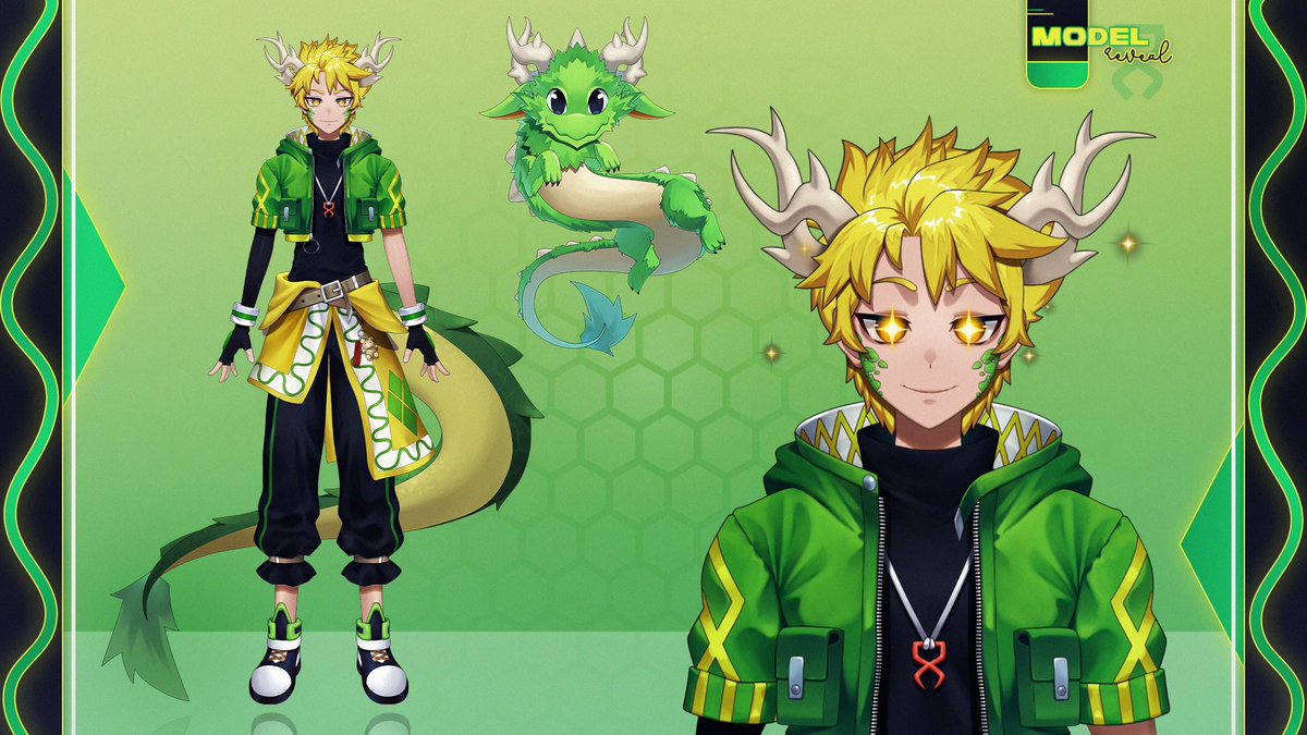 shaylong_dragon's tweet image. Gonna do the full reveal since we hit all the other goals! Special thanks again to all the peeps who made this happen.
@zearmy_ for the design
@Jellimonslime for the art and rig
@DeliciaRin_ on the reveal graphic
@ElaraVtuber for reposting. 

Thank you to everyone! More to come!