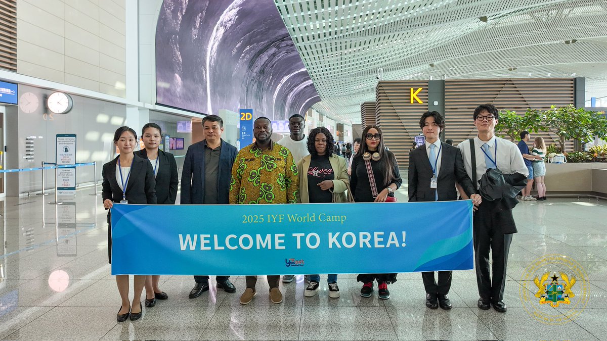 georgeoaddo's tweet image. Over the past few days, I had the opportunity to participate in the 2025 World Camp of the International Youth Fellowship (IYF) in Seoul, South Korea, which was themed “Mind Education.” The experience was incredibly exciting, and I am truly grateful to the leadership of IYF,…