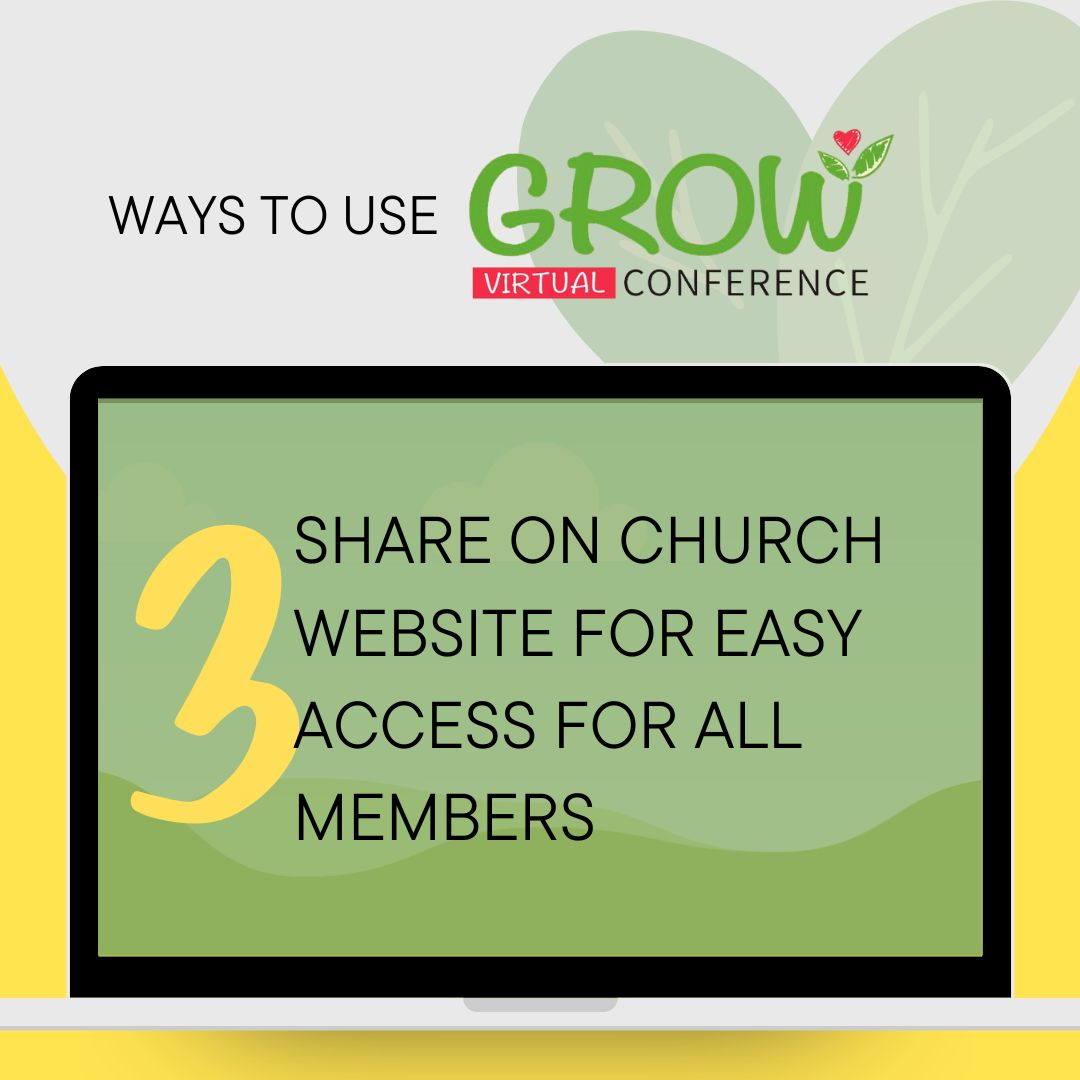 GCP_Publication's tweet image. 3 ways to use the Grow Virtual Conference!
Sign-up to join us live August 8th-9th or register to watch the training at your own convenience through January 2026!
Visit our website to learn more and to register.
Link in bio.