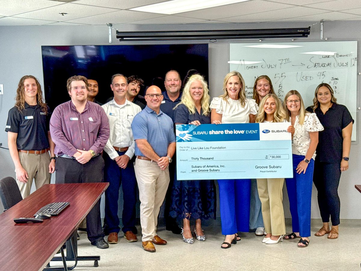 LiveLikeLou4's tweet image. We're thrilled to celebrate our third year of partnership with @GrooveSubaru through the Share the Love campaign. This support has enabled scholarships for students impacted by ALS, funded research, & provided a custom @PermobilCares @Rockies wheelchair in the Colorado community.