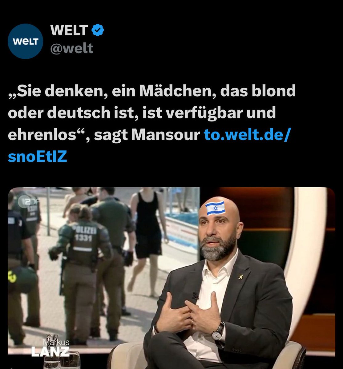 Ahmad Mansour — ein Israeli, ein Akteur mit Agenda, der in Deutschland mit dem Mittel des Generalverdachts Politik betreibt. Ein ideologischer Brandstifter im Gewand des Aufklärers‼️ #Lanz