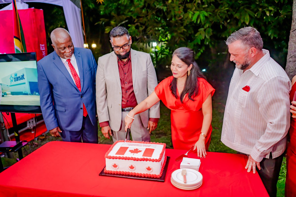 CanAmbGuyana's tweet image. Canada Day 2025! 🇨🇦
The High Commission of Canada was pleased to host a cocktail reception to mark Canada’s 158th National Day.