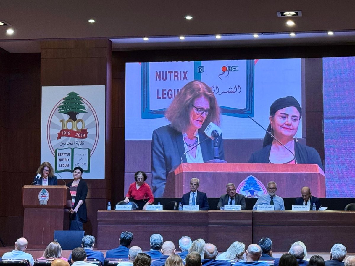 GermanEmbBeirut's tweet image. 👏 Mabrouk to @UMAM_DR, @Lokman_Slim_LSF, @daraljadeed2, @boell_meo and Institut Français for today’s launching of „Manara – A National Coalition for Victims of Political Assassinations“.

Important initiative to end impunity and foster justice and accountability in 🇱🇧.