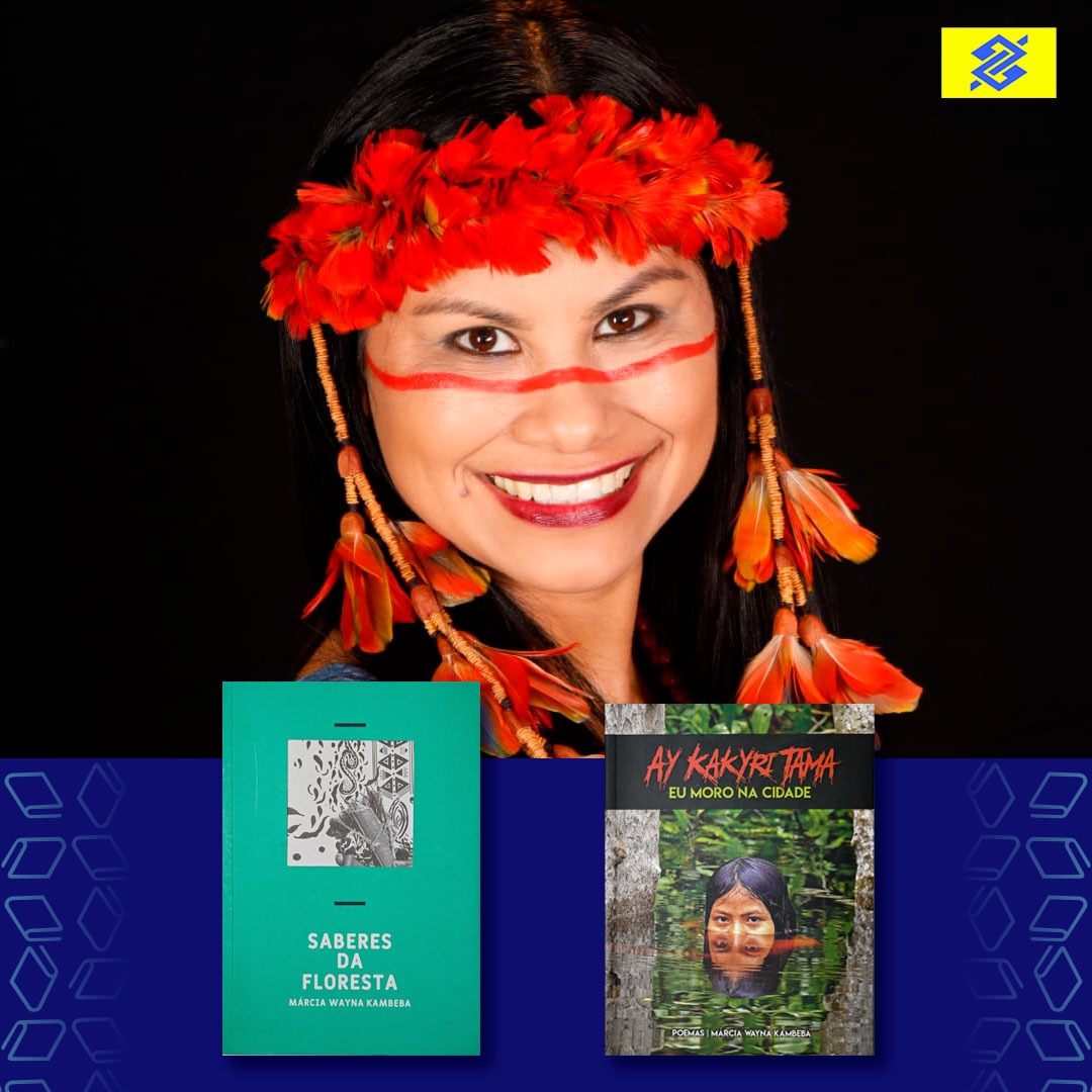 CLUBE DE LEITURA | Vamos conversar sobre narrativas indígenas? 📣

📚 O #ClubeDeLeituraCCBB de agosto recebe os autores Daniel Munduruku e Márcia Kambeba!