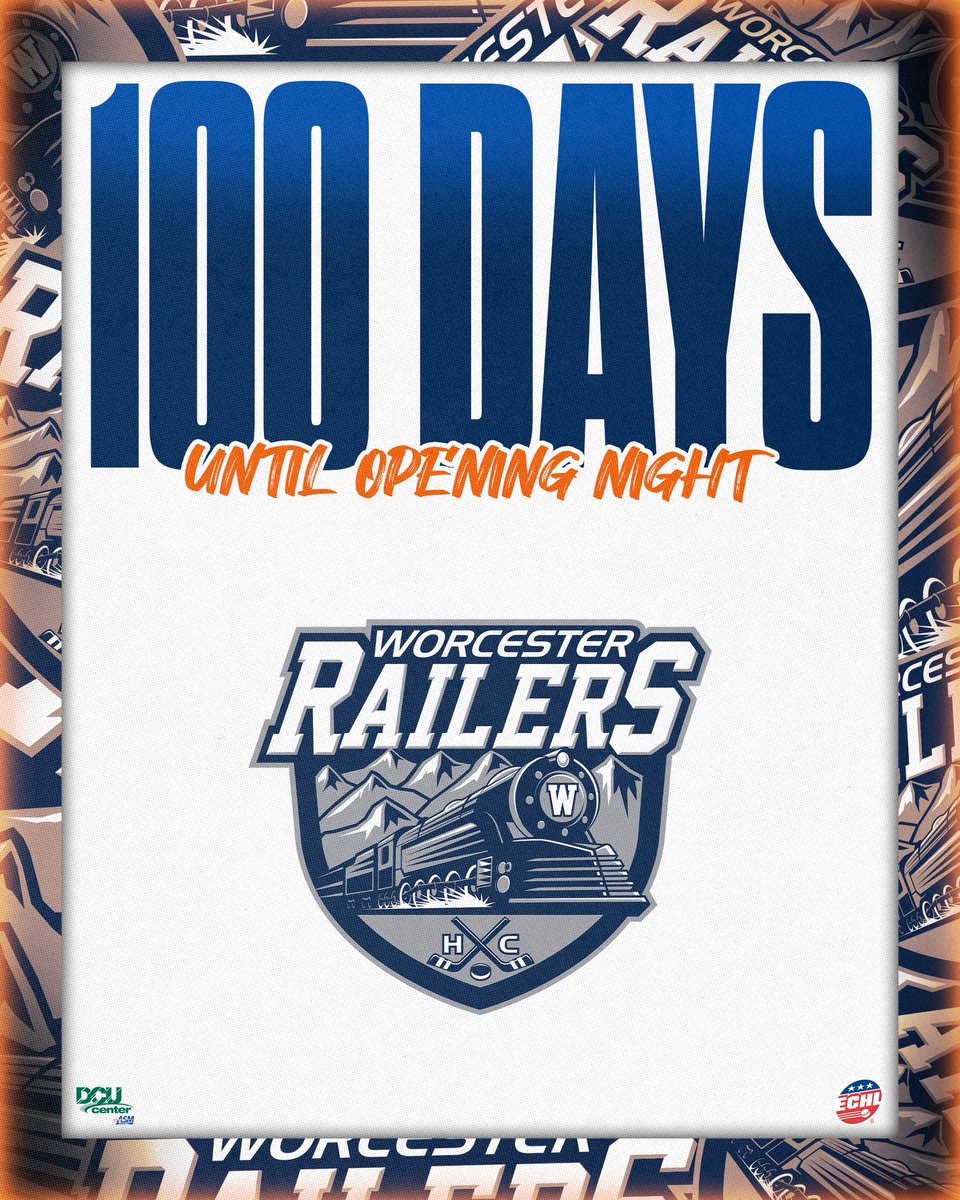 Can’t come soon enough 🥹⏳

See you all in 100 days for our Opening Night on Saturday, October 18th! 

#RailersHC #GetRailed