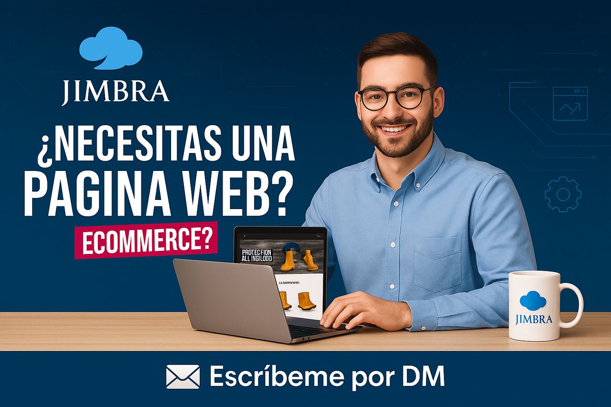 jimbra_2's tweet photo. 🚀 ¿Tu negocio ya tiene una página web profesional?

Hola 👋, en Jimbra, ayudamos a emprendedores, profesionales y empresas a construir sitios web modernos, responsivos y listos para vender.

✅ Diseño personalizado
✅ Optimización móvil
✅ Integración con WhatsApp y redes https://t.co/w25vu2Wr59