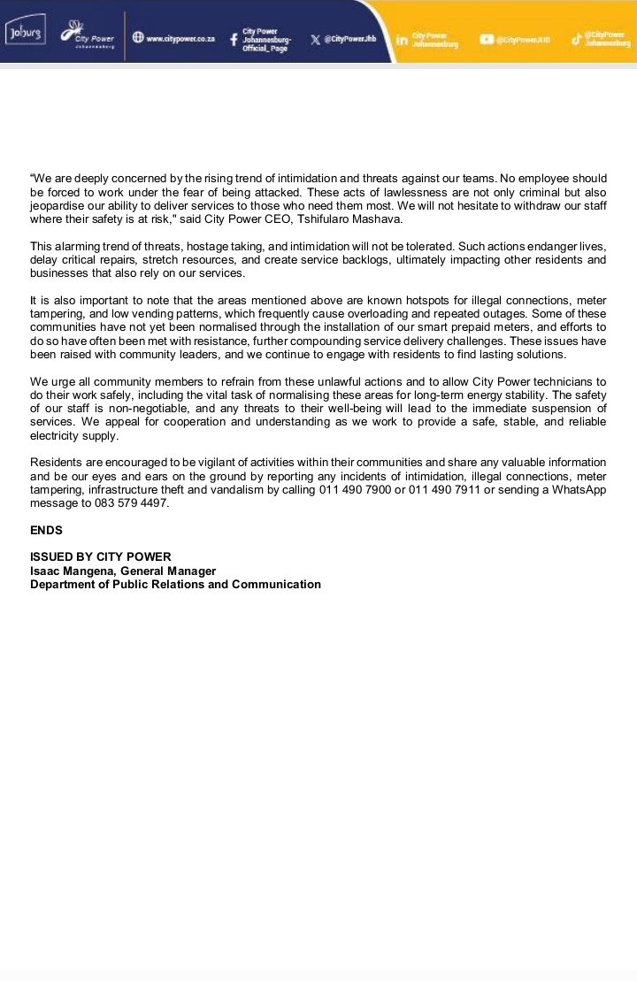 @CityPowerJhb tweet media