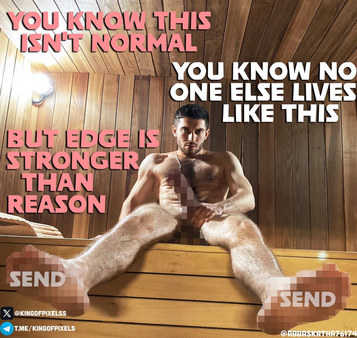 You’ve told yourself a hundred times this is the last time.

But here you are again…
stroking to censored porn and drowning in shame.

Why?
Because it’s the only thing that still makes you feel anything.
And you’re addicted to that feeling.