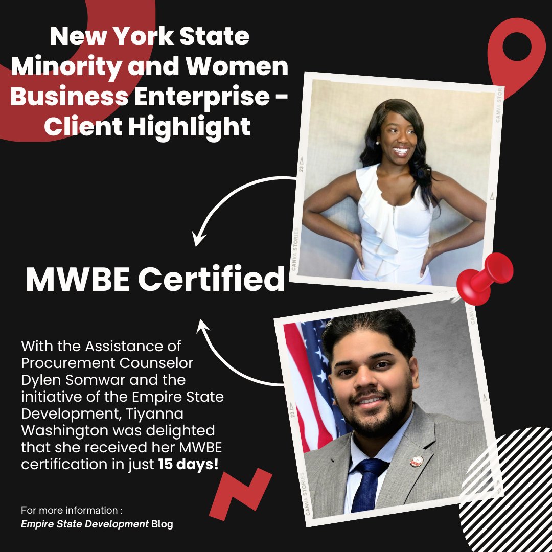 LaGuardia APEX ACCELERATOR (@laguardiaapex) on Twitter photo Tiyanna Washington MWBE, founder of Tspeaksnyc, got NYS MWBE certified in just 15 days thanks to the Whirlwind Winter Initiative and support from <a href="/laguardiaapex/">LaGuardia APEX ACCELERATOR</a> counselor Dylen S. Her advice? “If I can do it, they can do it too!”
#mwbe #smallbizsuccess #laguardiaapexaccelerator Tiyanna Washington MWBE, founder of Tspeaksnyc, got NYS MWBE certified in just 15 days thanks to the Whirlwind Winter Initiative and support from <a href="/laguardiaapex/">LaGuardia APEX ACCELERATOR</a> counselor Dylen S. Her advice? “If I can do it, they can do it too!”
#mwbe #smallbizsuccess #laguardiaapexaccelerator