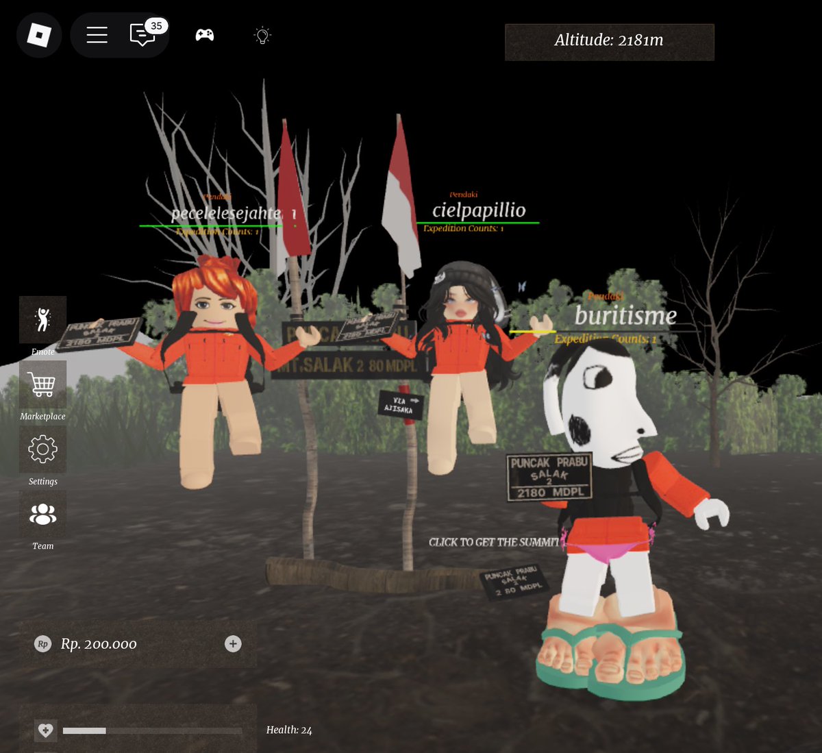 kiriskeris's tweet photo. big year 2025 being 21 y.o and still played roblox GURLLLLLL #kakibesar #roblok #indonesia https://t.co/l3z6789xNL