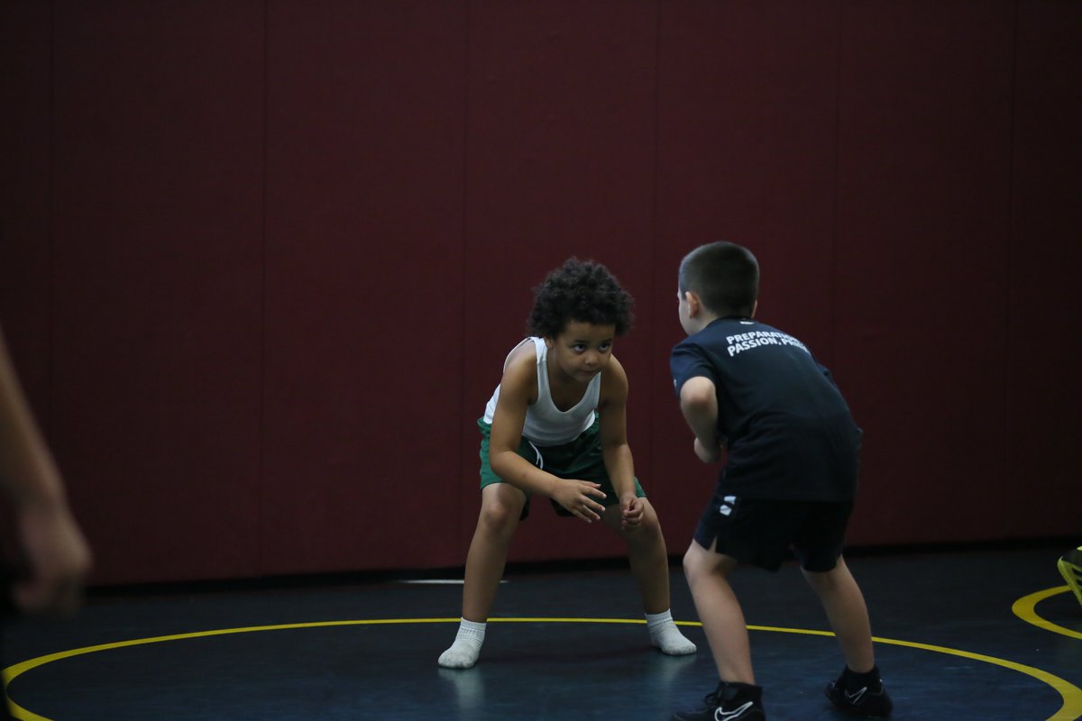 What a great two-day youth wrestling camp HPS just finished hosting. Thanks to all of our attendees for coming to learn from our coaches and wrestlers. #hazelparkschools #GoVikings