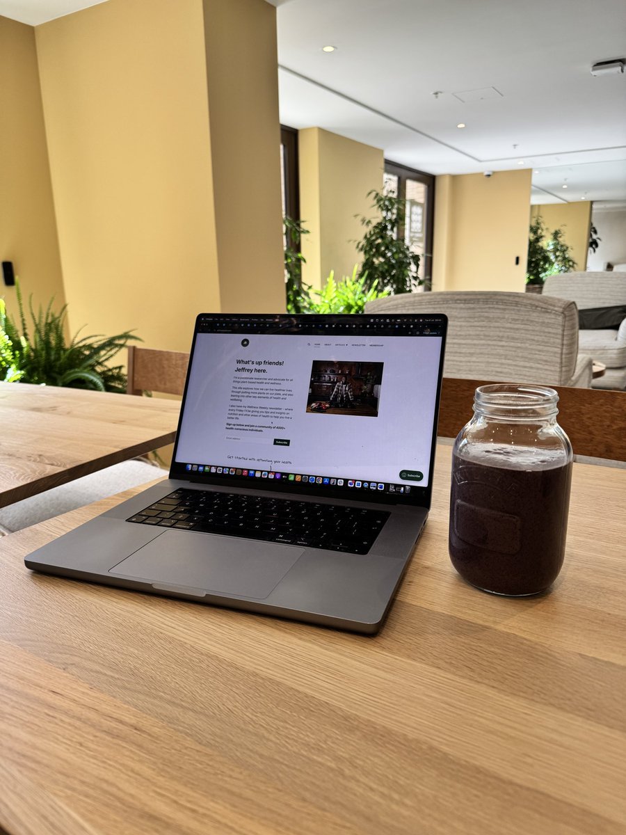 jeffreyboadi_'s tweet image. Enjoying the process of being the best husband and father that I can be, while also maintaining good health
Building a solid foundation over the years has enabled me to now care less about ‘optimisation’, and instead nail the basics and be okay with things not being perfect 🌱