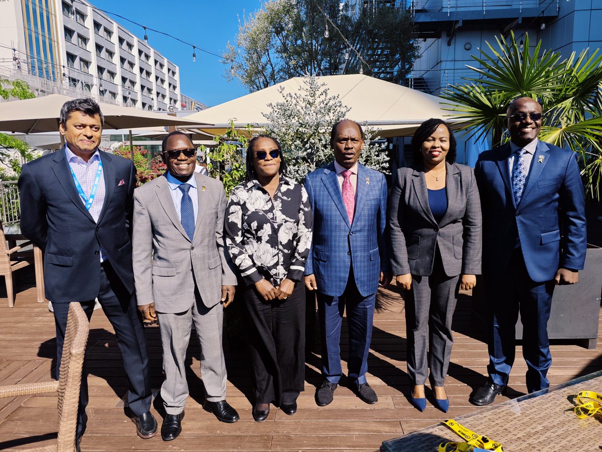 Amb. Philip, Thigo, MBS (@pthigo) on Twitter photo Joined Cabinet Secretary <a href="/honkabogo/">Hon. William Kabogo</a>, PS <a href="/SteveIsaboke/">Steve Isaboke, EBS</a>, and Amb. <a href="/FancyToo7/">Amb. Dr. Fancy Too, MBS</a> for a high-level bilateral with Ms. Idah Z. Pswarayi-Riddihough, <a href="/WorldBank/">World Bank</a> Global Director for Digital.
The meeting provided an opportunity to review the progress of ongoing collaboration with the Bank Joined Cabinet Secretary <a href="/honkabogo/">Hon. William Kabogo</a>, PS <a href="/SteveIsaboke/">Steve Isaboke, EBS</a>, and Amb. <a href="/FancyToo7/">Amb. Dr. Fancy Too, MBS</a> for a high-level bilateral with Ms. Idah Z. Pswarayi-Riddihough, <a href="/WorldBank/">World Bank</a> Global Director for Digital.
The meeting provided an opportunity to review the progress of ongoing collaboration with the Bank