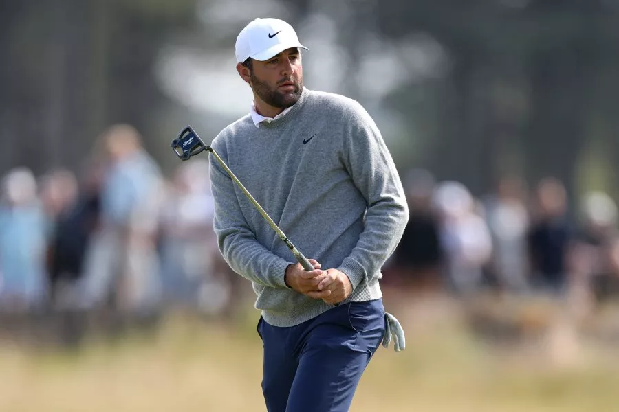 Scottish Open Winner Odds After Round 1 🏴󠁧󠁢󠁳󠁣󠁴󠁿

Scheffler +450 (T14: -3)
Straka +1000 (T1: -6)
McIlroy +1200 (T33: -2)
Knapp (T1: -6)
Hovland +1600 (T9: -4)
Perez +1600 (T1: -6) 
Aberg +2200 (T14: -3)
Echavarria +2500 (T1: -6)
Penge +2500 (T5: -5)
FULL LIST⤵️
coolbet.com/ca/sports/matc…