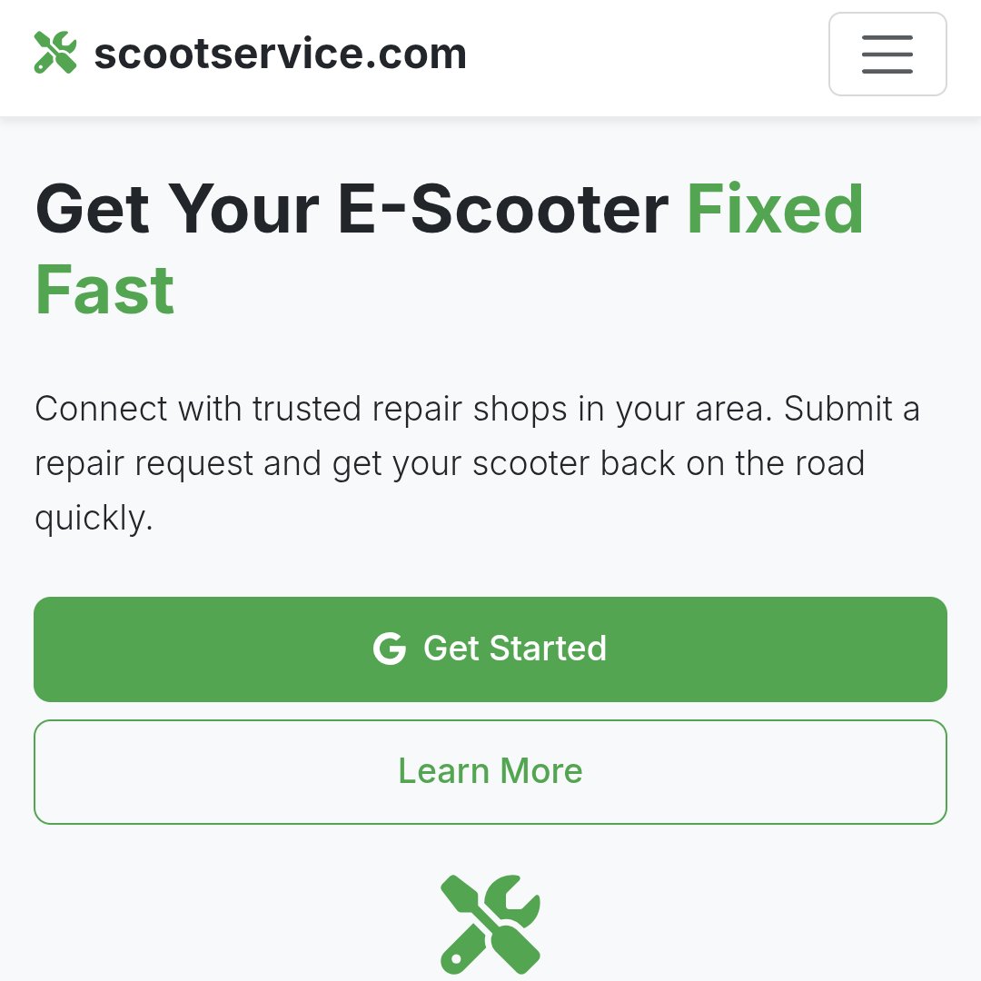 Lots of people call me asking to fix their e-scooter, but I only sell parts. So I'm making a new website where you can ask for help, and all the electric scooter repair shops in your city will see it.  Shops can call you with quotes. Works Globally.
scootservice.com