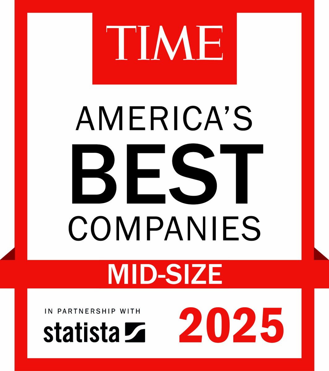 Jack Henry has been named one of TIME's Best Mid-Size Companies in America for 2025! 🏆

This recognition reflects our unwavering commitment to innovation, integrity, and empowering financial institutions across the country.💙 

#IAmJackHenry

jkhy.co/3GgNYAI