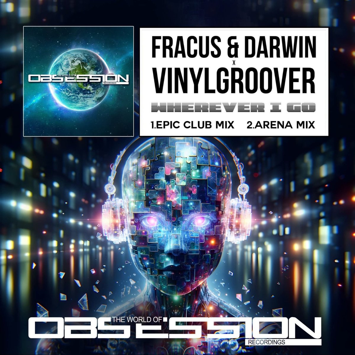I couldn't even tell you how long we've all known each other, but for 2025 we finally made a Fracus &amp; Darwin X <a href="/ScottAttrill/">Scott Attrill aka Vinylgroover</a> track 😎🤘

Both mixes of 'Wherever I Go' are available NOW on all major platforms; link to grab / stream is in the replies 🥳