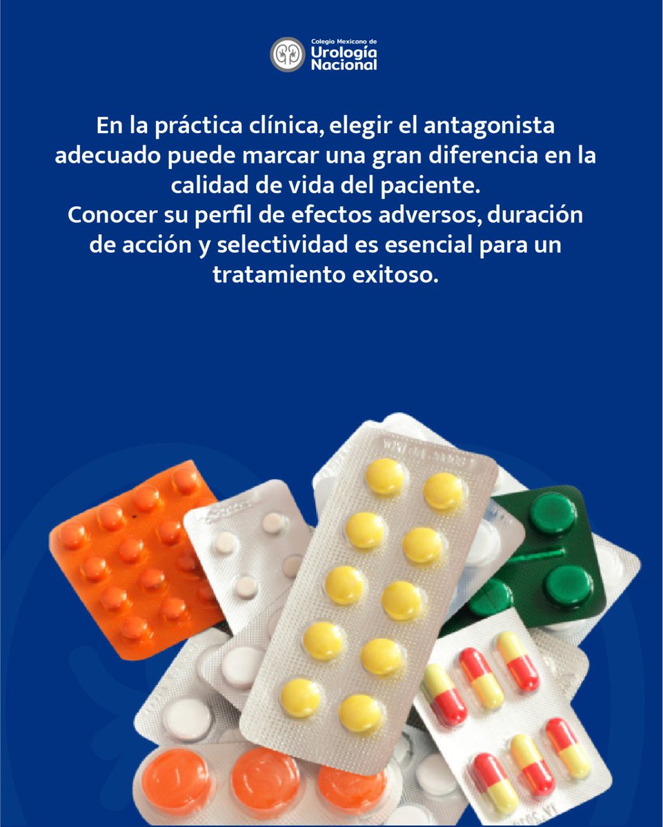 Los antagonistas alfa son medicamentos que relajan el músculo liso en ciertas partes del cuerpo al bloquear los receptores alfa-adrenérgicos, que son activados normalmente por la adrenalina y la noradrenalina. 🤓

#UrologiaAvanzada #urología #urológia #CMUN #infeccionurinaria