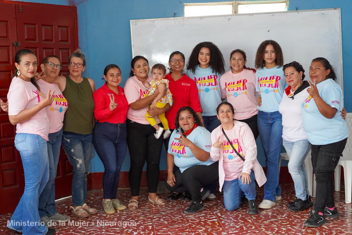 ✅Desde #Matagalpa realizamos convivios "Mi Historia También Cuenta" compartiendo experiencias de vida y luchas con mujeres de distintas edades que han aportado a la consolidación de la paz y la soberanía. 🙋‍♀️