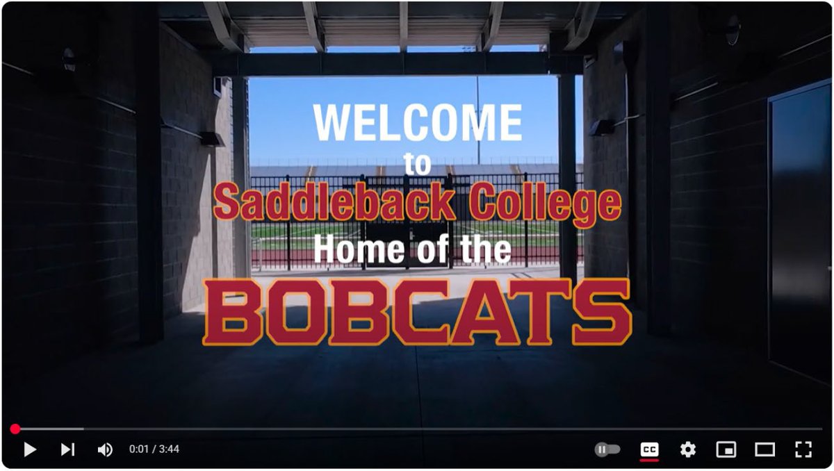 GoSCBobcats's tweet image. Why are student-athletes choosing Saddleback? It's not hard to see why.
youtube.com/watch?v=_RJQn6…
@SportsOEC @3C2Asports @Saddleback_FB