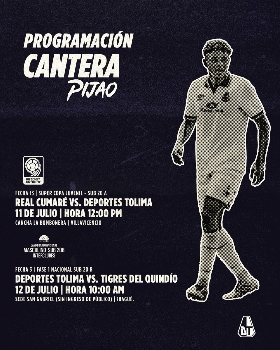 Programación Torneos Nacionales 📅 ¡Vamos Canteranos!