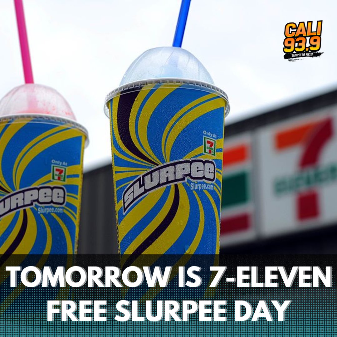 cali939's tweet image. 🧊✨ El 11 de julio, 7-Eleven trae regalitos refrescantes. Además de la clásica promo de bebidas heladas, este año llegan los nuevos toos de lengua activados por Slurpee que se revelan al primer sorbo. ¿Ya sabes qué sabor vas a probar? 🥤👅 #7Eleven #SlurpeeDay