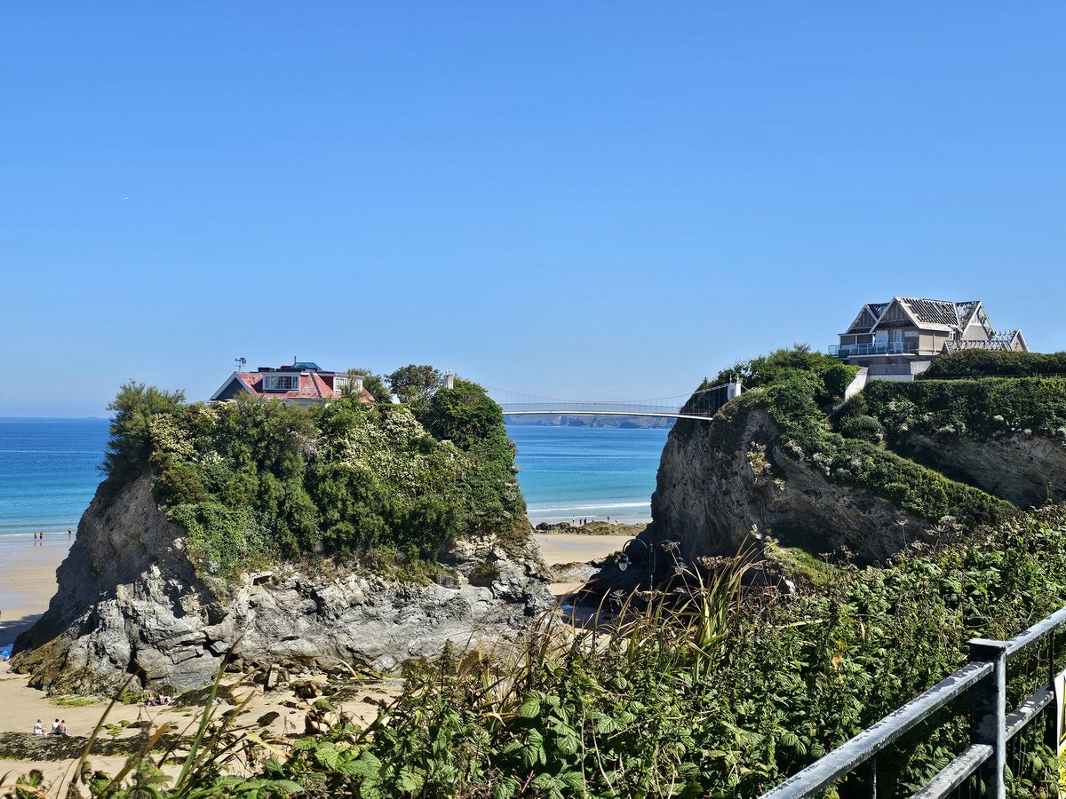 Newquay was today's and our final road trip. A stunning location. Rather hot mind you over 30 degrees. Bloody melting.