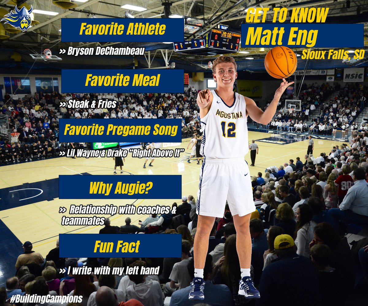 AugieMBB's tweet image. 🚨Get To Know ➡️ Matt Eng🚨

Redshirt Sophomore - Guard 

X: @MattEng16 

#BuildingChampions @AugieMBB