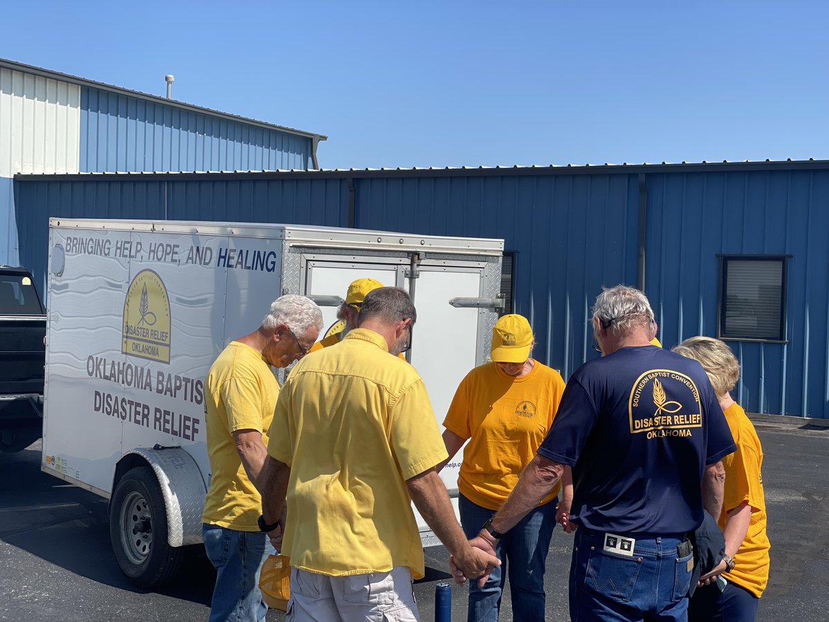 Oklahoma Baptist Disaster Relief tweet media