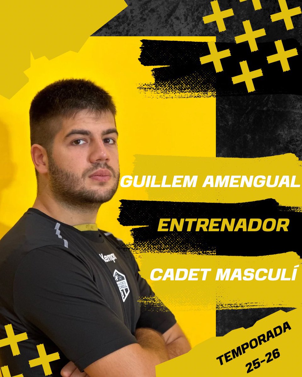 🟡⚫️ CADET MASCULÍ

📰 En Guillem Amengual agafa les regnes del cadet masculí.

En Guillem, amb una àmplia experiència a les categories inferiors del conjunt groc-i-negre serà l’encarregat de donar un nou impuls als joves jugadors martorellencs.