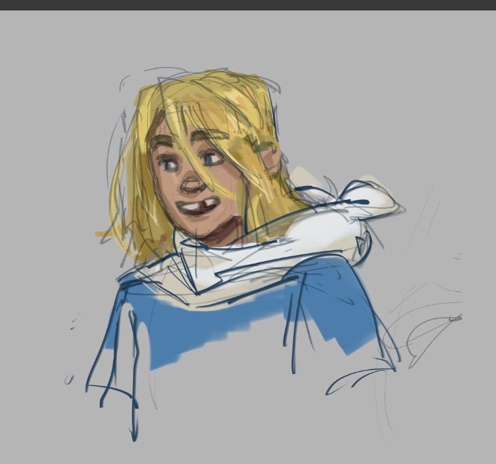 BulBusinka's tweet image. Trying to sketch something again
Finn my boy I'm gonna draw you more