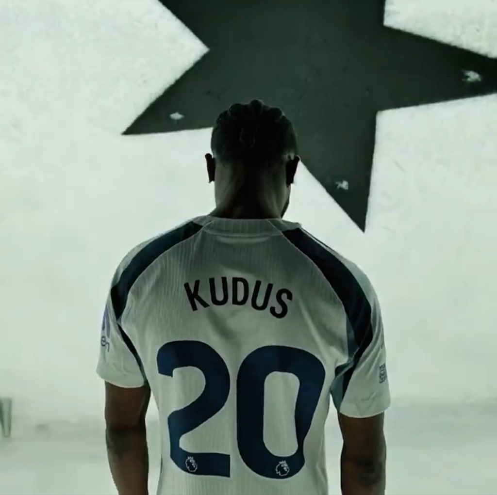 Welcome to #Tottenham, Mohammed Kudus 🤩🤍