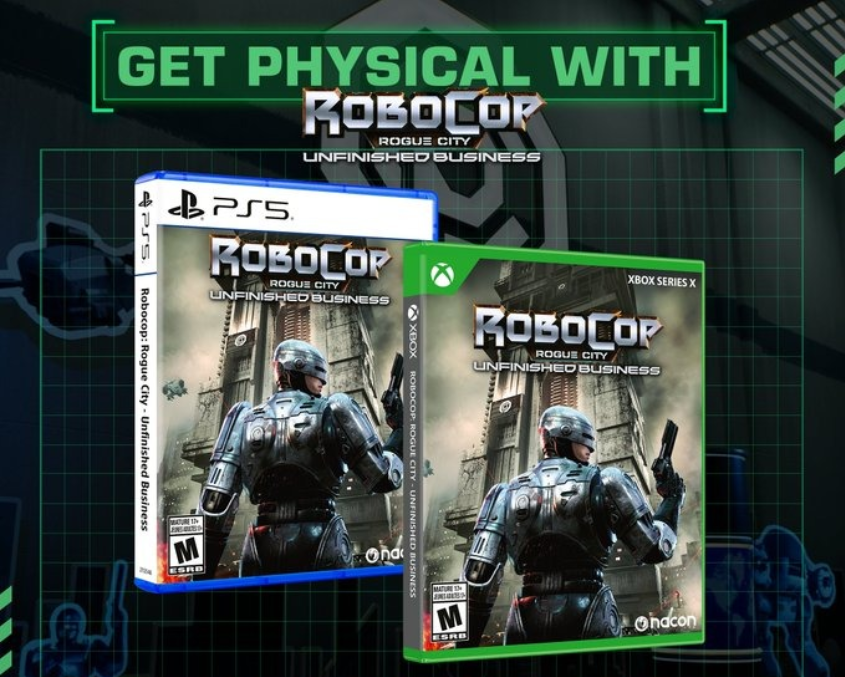 Preorders are live on RoboCop Rogue City Unfinished Business PS5 / XBSX at VGP!
$39.99 / 29 USD

👉 tinyurl.com/2ajsu7mz

- August 1, 2025
- Enjoy Free Shipping when you spend $75 / 55 USD