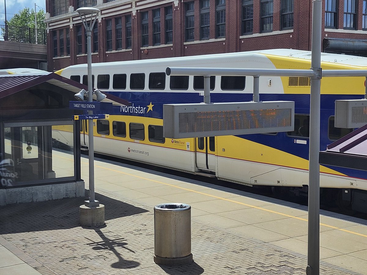 So glad to have this option to travel to Target Field for selected @twins games.  ⚾️😎  Please keep this running.  #metrotransit