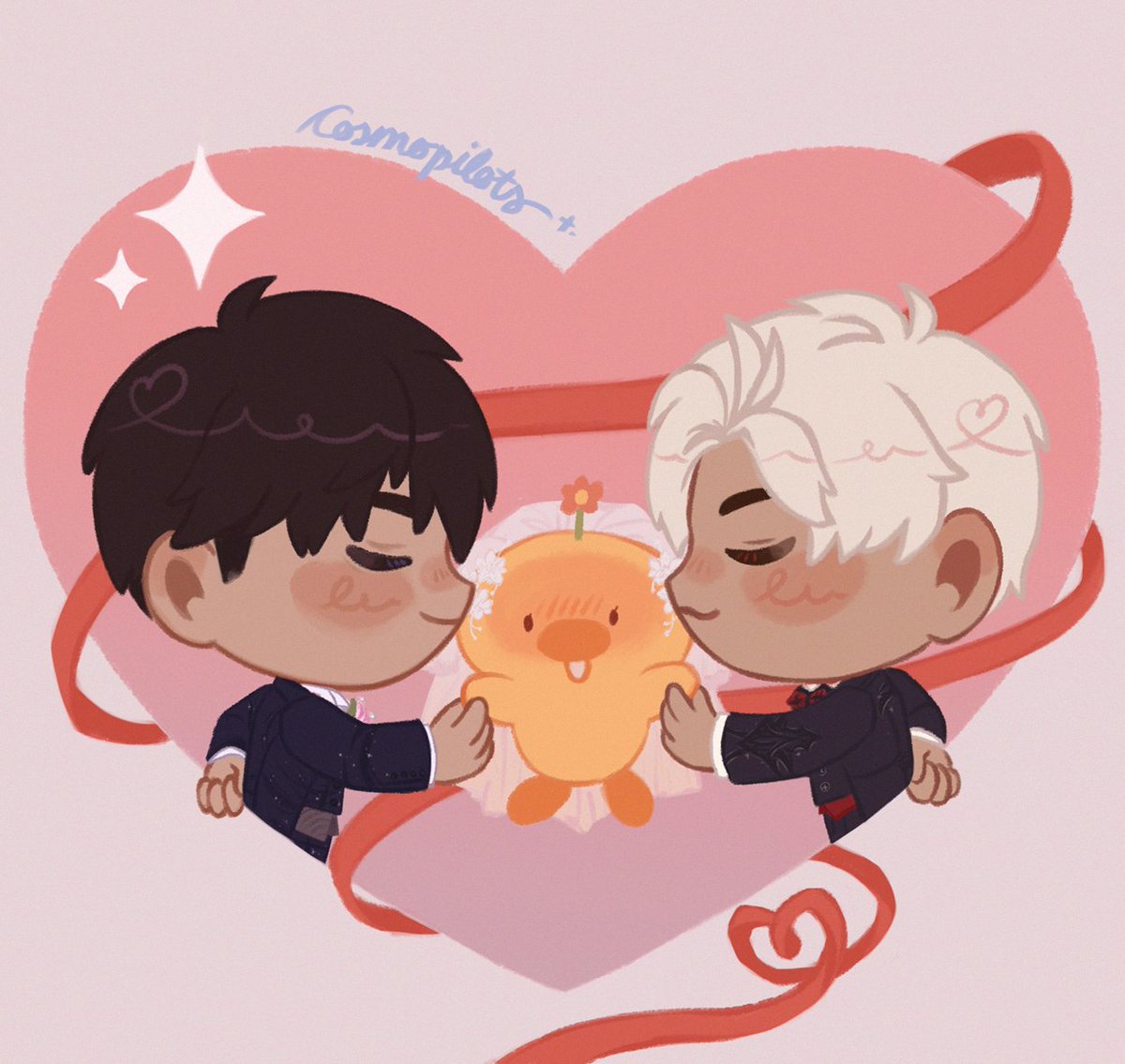 melody ✦ vgen comms open! (@cosmopilots) on Twitter photo I got married!! (real, not click bait) 💒🤍💗
#loveanddeepspace #恋与深空 #caleb #夏以昼 #sylus #秦彻 I got married!! (real, not click bait) 💒🤍💗
#loveanddeepspace #恋与深空 #caleb #夏以昼 #sylus #秦彻