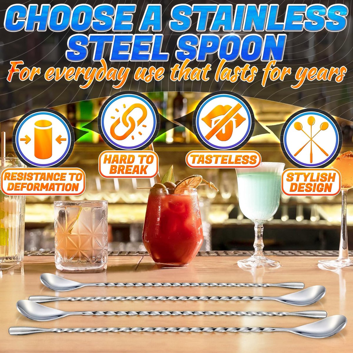 luvligems's tweet image. 5% Stainless steel bar spoons

Now $8.50 (Reg. $8.95)
Code K66TBKAZ apply at checkout
Expire: Jul 13th, while supply lasts

Shop Amazon amzn.to/3GE9oaS

#CocktailTools #HomeBar
