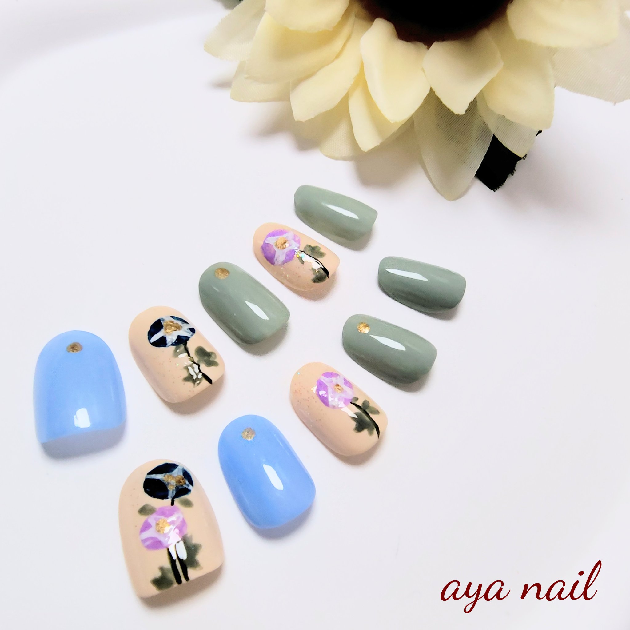 ネイルアート用品(筆など) AYA SHINYGEL Professional：ジェルブラシ／アート ジェルネイル