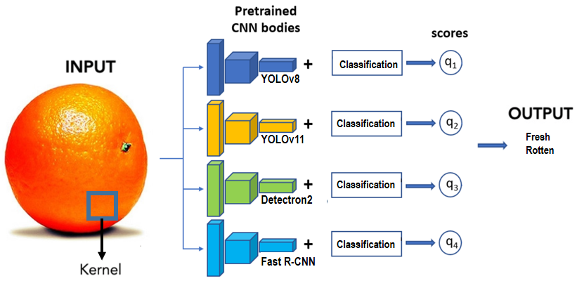TESEA_'s tweet photo. 🔍 AI for fruit sorting: which model reigns? YOLOv8, YOLOv11, Detectron2 &amp; Fast R-CNN were tested on tropical fruits—YOLOv8 led with a mAP@50 of 83.8%.
📄 https://t.co/flUYTALyb7
✍️ Carlos Arias, Camilo Baldovino, José Gómez, @Br1anRestrepo_R &amp; @sergio1492 https://t.co/uRmbIakN06