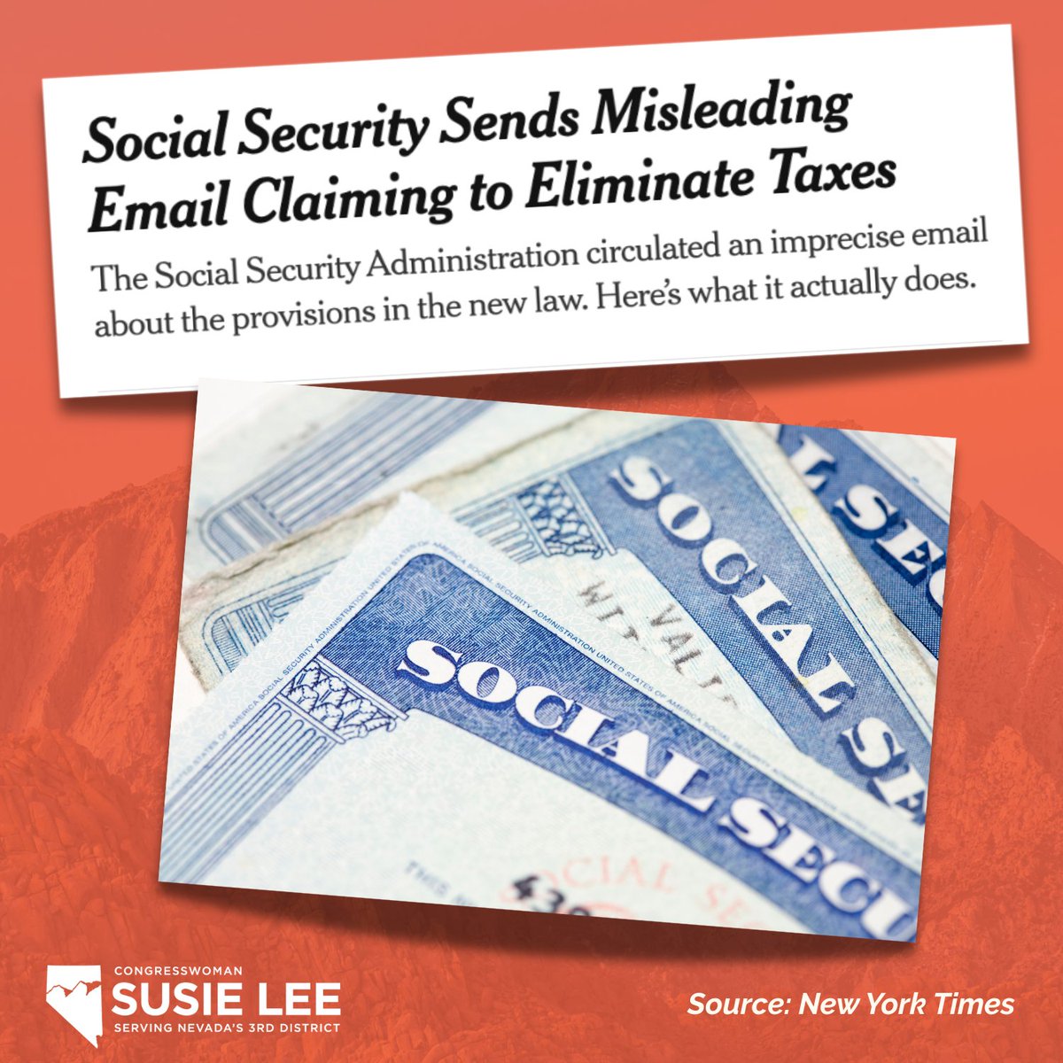 The Republican budget bill does NOT eliminate taxes on Social Security.

They are offering a TEMPORARY “deduction” that expires in 2028. The tax break is also only for seniors over 65 and for individuals making $75k or less and couples making $150k or less. At the same time,