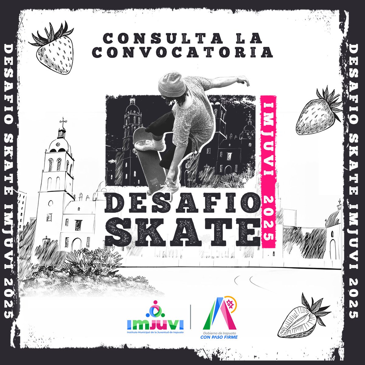 imjuvi's tweet photo. 🛹🔥 ¡Es momento de rodar con todo! ¿Tienes lo necesario para dominar el asfalto y dejar huella en la ciudad?
Checa nuestra convocatoria del y demuestra tu estilo sobre la tabla.

👊🎯 ¡Es tu momento de brillar!

Consulta aquí 👉 https://t.co/KaAlr27jF8 https://t.co/EMSB1Sppx1
