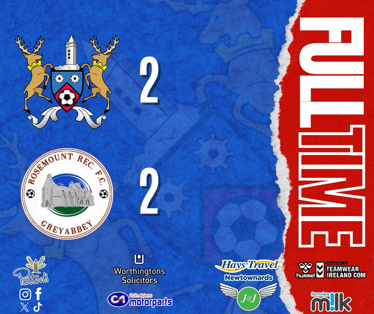 ArdsFC1900's tweet photo. 𝗔𝗿𝗱𝘀 𝗫𝗜 𝟮 𝗥𝗼𝘀𝗲𝗺𝗼𝘂𝗻𝘁 𝗥𝗲𝗰 𝟮
A competitive draw with goals from David Alfred and Jack Martindale.

Great effort from both squads as pre-season preparations continue! 🔥

#RABA 🔴🔵 https://t.co/GDLK06x8nW