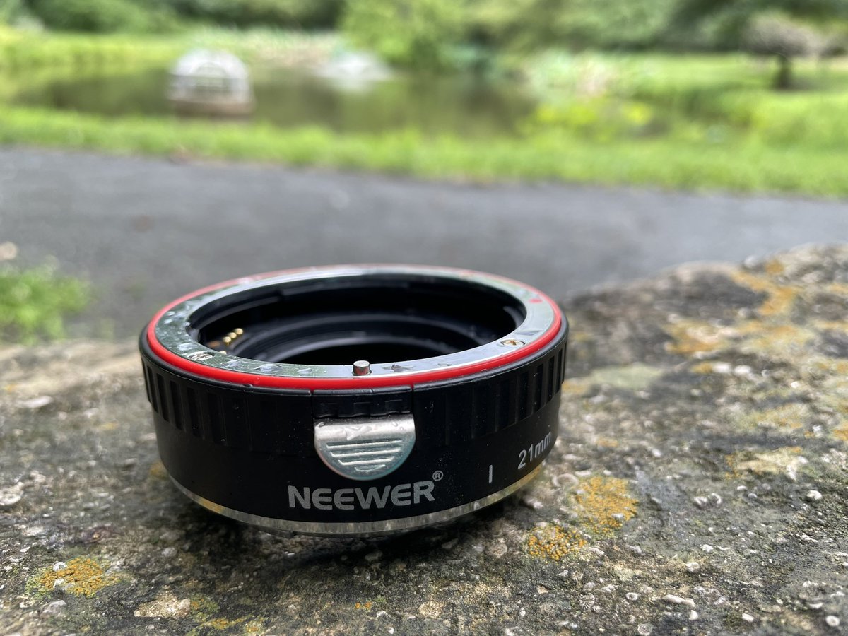 Conthescene's tweet image. Photog friends - Not sure what this is, but found it today by the lotus pond at Green Spring Gardens in Fairfax Co. VA. It鈥檚 at the lost and found at the Horticulture Center if you need it back. 馃摲 馃