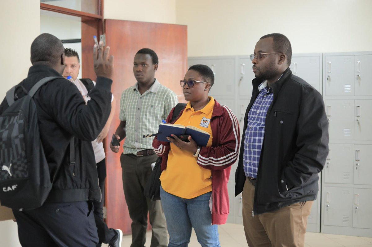 KatumbaSalim's tweet image. Today, @CAF_Online delegation concluded the final inspection ahead of #CHAN2024 preparations.
The team will assed Key infrastructural components at @mandelastadium 
#TotalEnergieCHAN2024 
@OfficialFUFA 
📷: WilliamLP