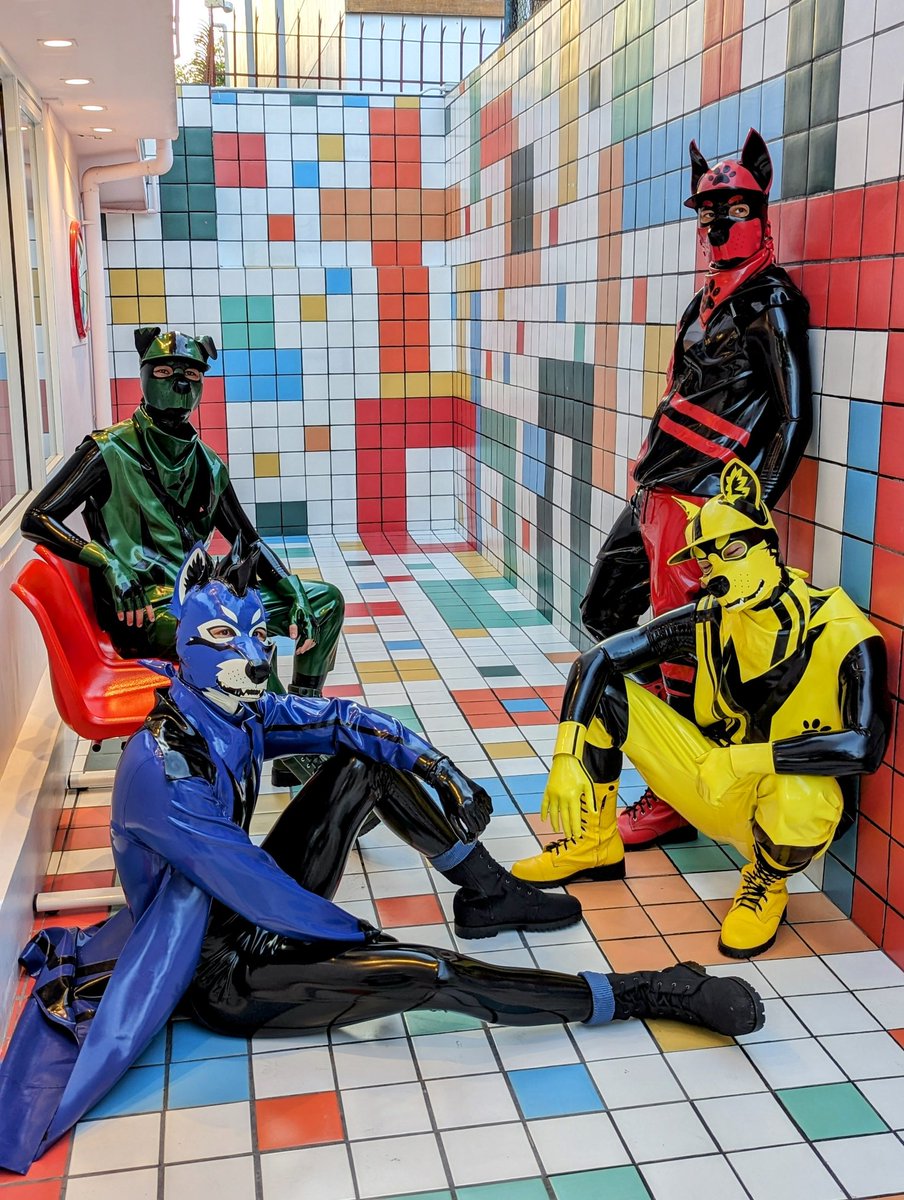 Want to join us? 🐶🌈
The "Puppy Gang Collections" design debuted in 2023. Due to <a href="/forfunbangkok/">FORFUN</a> small-scale latex workshop and a backlog of orders, the team decided not to release the entire new collection on the webstore that year. Now, with bigger workshops, more talented and