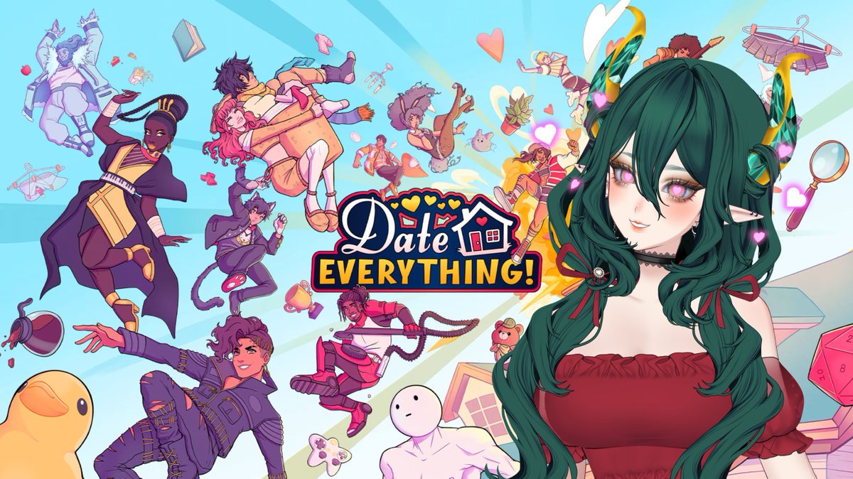 Delulu is the Solulu in this game and we are here for it! Lets see who we get to fall in love with us today!

twitch.tv/callmeloki3

#dateeverythinggame #twitchstreamer #Vtuber