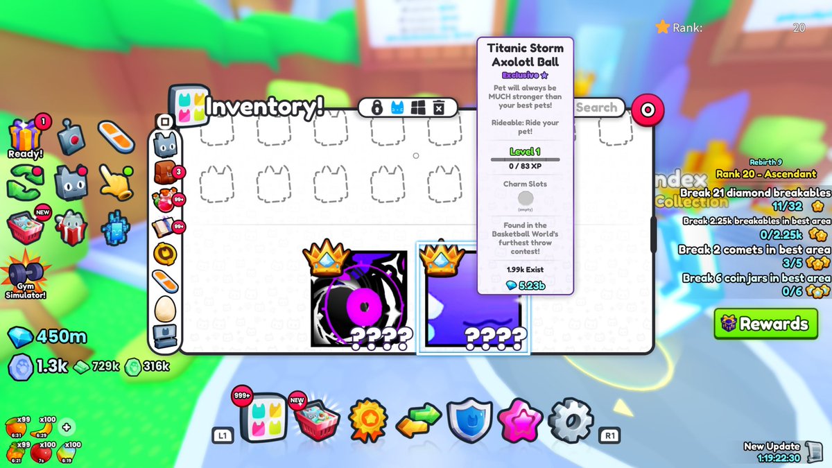 TITANIC STORM AXOLOTL BALL GIVEAWAY!  
REQUIREMENTS FOLLOW <a href="/GravityAD_YT/">GravitySznAttacksDemons</a> ✅️
LIKE💜 AND REPOST🔁
SUBSCRIBE TO ME WITH PROOF📷youtube.com/@gravityattack…
And Comment your usernames! Goodluck everyone ends in 7 days